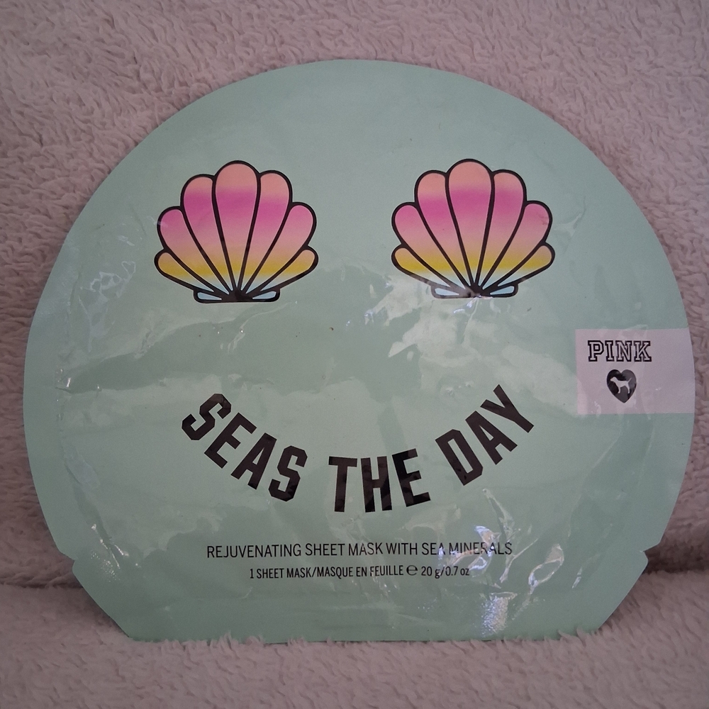 Seas the Day Rejuvenating Sheet Mask Victoria Secret Pink